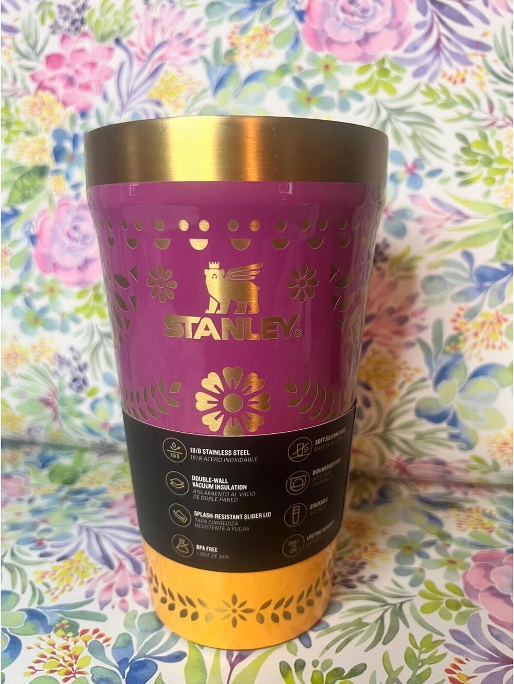 Stanley Sunrise Catrina, Everyday Tumbler, Los Muertos Collection, 16oz BNWT